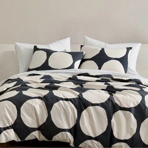 Marimekko  Black and White Polka Dot queen size duvet cover